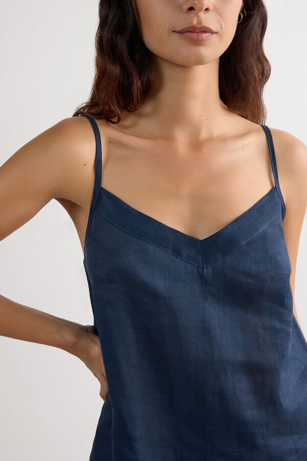 The Pure Linen Top in Linen Fabric The Pure Linen Top in Linen Fabric