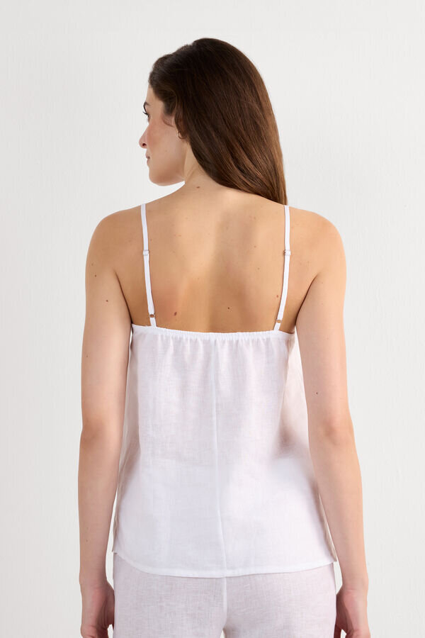 The Pure Linen Top in Linen Fabric The Pure Linen Top in Linen Fabric