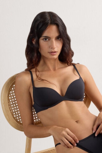 The Silky Touch Microfiber Gioia Super Push-Up Bra