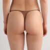 Thong with Ultralight Microfiber Straps