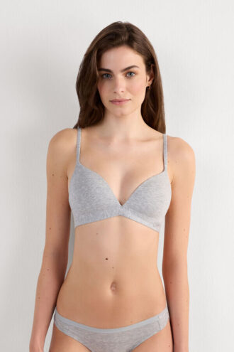 Tiziana Triangle Bra in Cotton