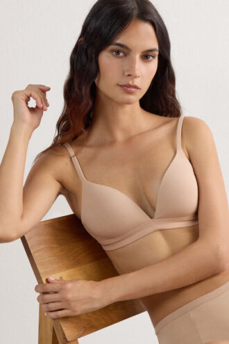 Tiziana Triangle Bra in Cotton Tiziana Triangle Bra in Cotton