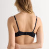 Tiziana Wireless Plunge Triangle Bra in Silk and Lace Tiziana Wireless Plunge Triangle Bra in Silk and Lace