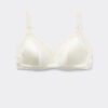 Tiziana Wireless Plunge Triangle Bra in Silk and Lace Tiziana Wireless Plunge Triangle Bra in Silk and Lace