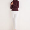 Turtleneck Top in Modal Light with Cashmere Lame Turtleneck Top in Modal Light with Cashmere Lame