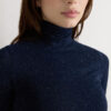 Turtleneck Top in Modal Light with Cashmere Lame Turtleneck Top in Modal Light with Cashmere Lame