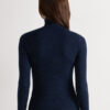 Turtleneck Top in Modal Light with Cashmere Lame Turtleneck Top in Modal Light with Cashmere Lame