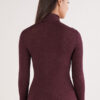 Turtleneck Top in Modal Light with Cashmere Lame Turtleneck Top in Modal Light with Cashmere Lame