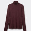 Turtleneck Top in Modal Light with Cashmere Lame Turtleneck Top in Modal Light with Cashmere Lame