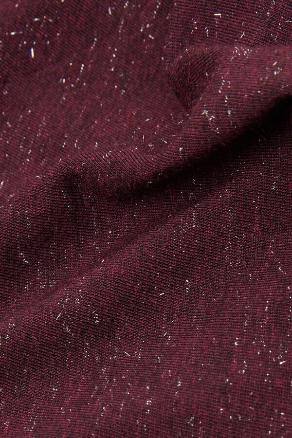 Turtleneck Top in Modal Light with Cashmere Lame Turtleneck Top in Modal Light with Cashmere Lame