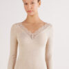 Ultralight Cashmere Lace Long Sleeve Shirt Ultralight Cashmere Lace Long Sleeve Shirt
