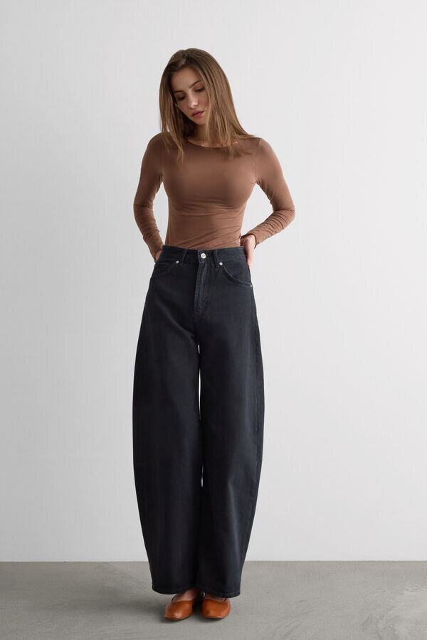 Ultralight Cotton Bateau Neck Top Ultralight Cotton Bateau Neck Top