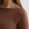 Ultralight Cotton Bateau Neck Top Ultralight Cotton Bateau Neck Top