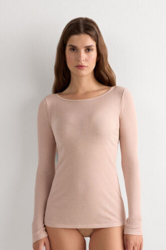 Ultranatural with Cashmere Long Sleeve Top