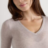 V-Neck Top in Modal Ultralight with Cashmere V-Neck Top in Modal Ultralight with Cashmere