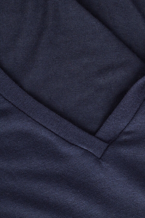 V-Neck Top in Modal Ultralight with Cashmere V-Neck Top in Modal Ultralight with Cashmere