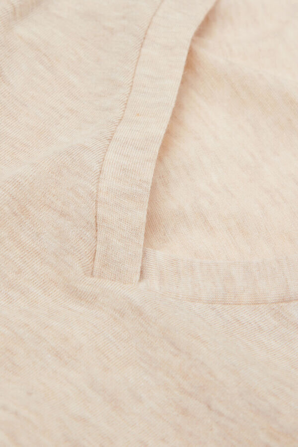 V-Neck Top in Modal Ultralight with Cashmere V-Neck Top in Modal Ultralight with Cashmere